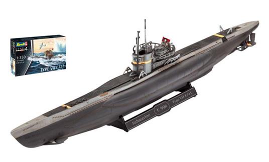 German Submarine Type Vii C/41 Plastic Kit 1:350 Model Rv05154