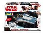 Modellino Build & Play Resistance A-Wing Fighter Blue (Star W. The Last Jedi) Revell