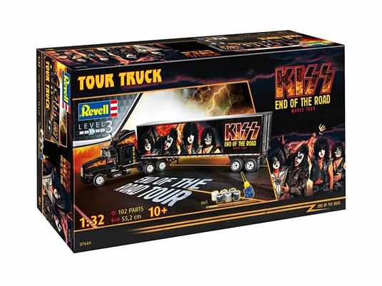 Camion KISS Tour Truck Gift Set in scala 1:32. Revell 07644