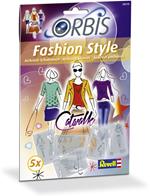 Revell Orbis Airbrush, Orbis-Schablonenset Fashion Style, Airbrush-Schablonen für alle Untergründe geeignet, 5 detailreiche Schablonen aus strapazierfähiger Folie, werde zur Mode-Designerin - 30210 set da disegno