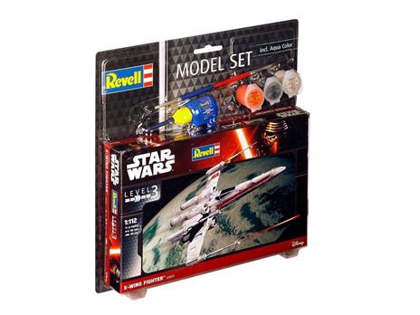 X-wing Fighter con colla colori e pennello (RV63601) - 4