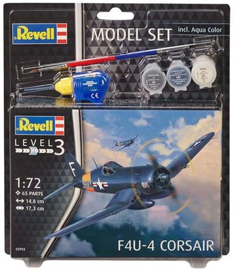 Model Set F4U-4 Corsair Us Navy 1:72