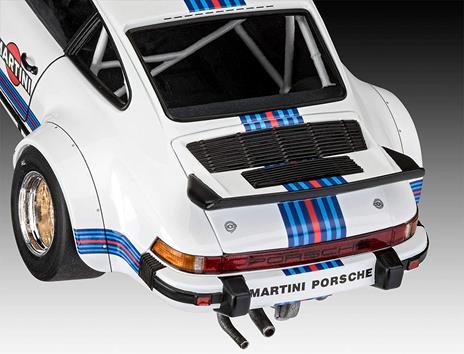 Revell- Model Set Porsche 934 RSR Martin Kit di Modelli in plastica con Adesivo, Colori primari e Pennello, Multicolore, 1/100, 67685 - 4