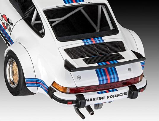 Revell- Model Set Porsche 934 RSR Martin Kit di Modelli in plastica con Adesivo, Colori primari e Pennello, Multicolore, 1/100, 67685 - 4