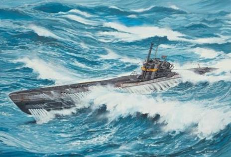 Revell U-boat Type VII C/41 1:144 Sottomarino Kit di montaggio - 6