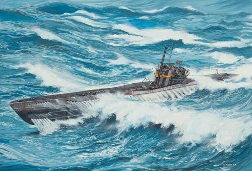 Revell U-boat Type VII C/41 1:144 Sottomarino Kit di montaggio - 6