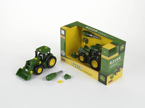 John Deere. Trattore Con Pala Caricatrice Frontale E Peso - 3