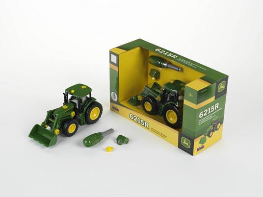 John Deere. Trattore Con Pala Caricatrice Frontale E Peso - 3