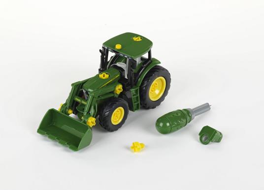 John Deere. Trattore Con Pala Caricatrice Frontale E Peso - 4