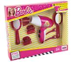 Barbie. Set Parrucchiera Con Fon E Accessori