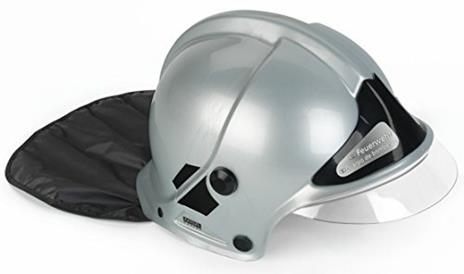 Fire Fighter Henry. Casco Pompiere Argento - 2