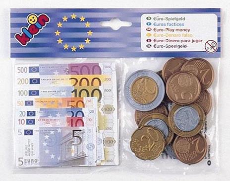 Denaro aritmetico in euro - set di soldi finti con 22 banconote e 22 monete    - Il negozio per i Materiali Montessori,  Materiali di perle, Matematica, Materiali Sensoriali