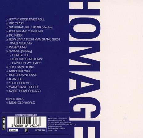 Hommage (Digipack) - CD Audio di Blues Band - 2
