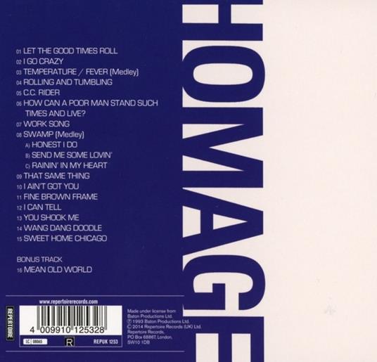 Hommage (Digipack) - CD Audio di Blues Band - 2