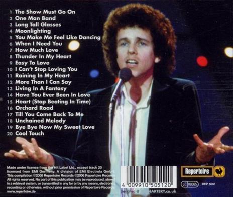 20 Greatest Hits - CD Audio di Leo Sayer - 2