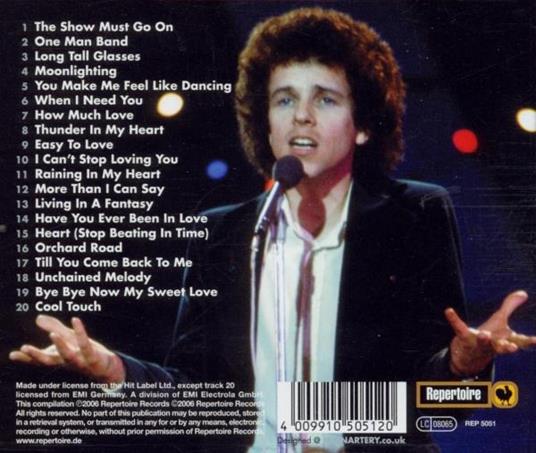 20 Greatest Hits - CD Audio di Leo Sayer - 2