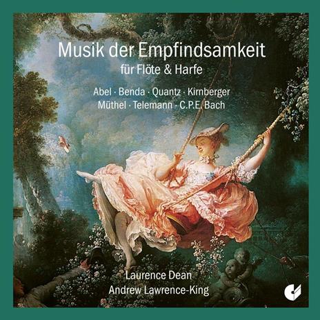 Musik Der Empfindsamkeit Fur Flote & Harfe - CD Audio