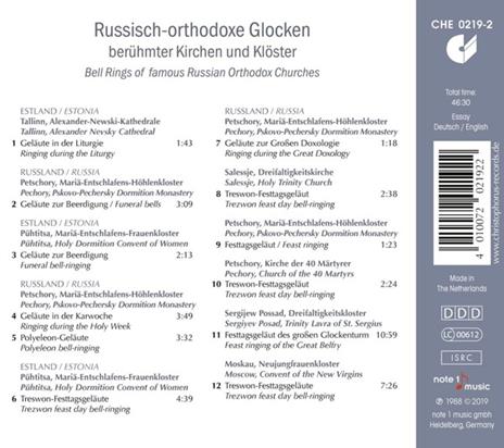 Bell Rings - CD Audio - 2