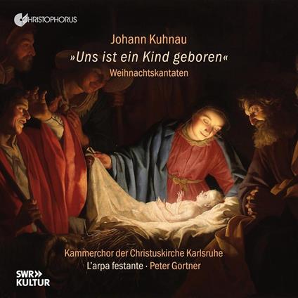 Uns Ist Ein Kind Geboren. Weihnachtskan - CD Audio di Johann Kuhnau,L' Arpa Festante