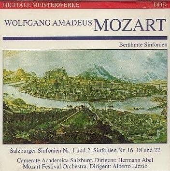 A. Lizzio Mozart Festival Orchester - CD Audio di Wolfgang Amadeus Mozart