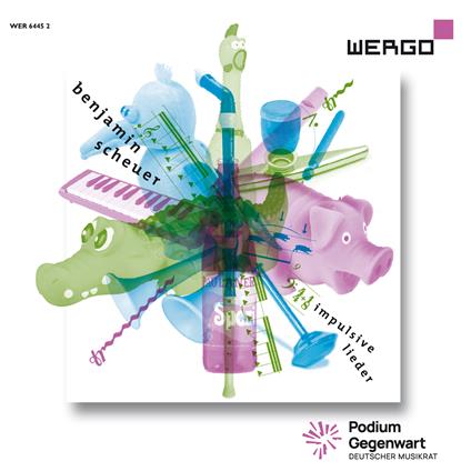 Impulsive Lieder - CD Audio di Benjamin Scheuer,Andreas Fischer,Ensemble Risonanze Erranti