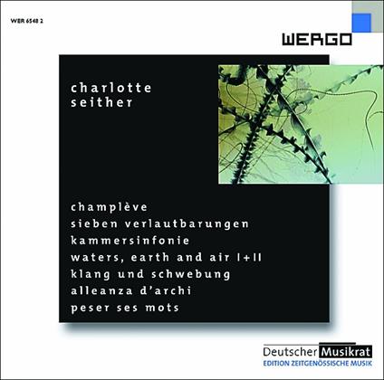 SEITHER Charlotte - Champleve - CD Audio