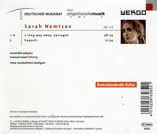 Nemtsov. a Long Way Away - CD Audio - 2