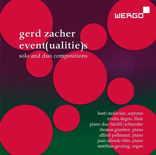 Event(Ualitie)s, Solo And Duo Compositions - CD Audio di Gerd Zacher