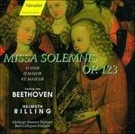 Missa Solemnis - CD Audio di Ludwig van Beethoven,Helmuth Rilling
