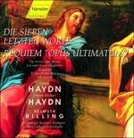 Le ultime sette parole di Cristo / Requiem in Si minore - CD Audio di Franz Joseph Haydn,Johann Michael Haydn,Helmuth Rilling