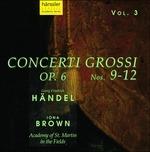 Concerti grossi op.6 n.9, n.10, n.11, n.12 - CD Audio di Georg Friedrich Händel,Academy of St. Martin in the Fields,Iona Brown
