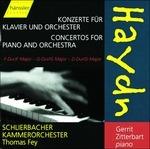 Concerti per Pianoforte N.3, N.4, N.11 - CD Audio di Franz Joseph Haydn