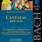 Cantate BWV23, BWV24, BWV25, BWV26