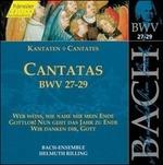 Cantate BWV27, BWV28, BWV29 - CD Audio di Johann Sebastian Bach,Bach Ensemble,Helmuth Rilling
