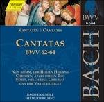 Cantate BWV62, BWV63, BWV64 - CD Audio di Johann Sebastian Bach,Bach Ensemble,Helmuth Rilling