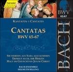 Cantate BWV65, BWV66, BWV67