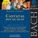 Cantate BWV140, BWV141, BWV142, BWV143, BWV144, BWV145 - CD Audio di Johann Sebastian Bach,Bach Ensemble,Helmuth Rilling