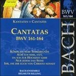 Cantate BWV161, BWV162, BWV163, BWV164 - CD Audio di Johann Sebastian Bach,Bach Ensemble,Helmuth Rilling