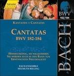 Cantate BWV182, BWV183, BWV184 - CD Audio di Johann Sebastian Bach,Bach Ensemble,Helmuth Rilling