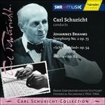 Sinfonia n.2 - Schicksalslied - Nänie von Friedrich Schiller - CD Audio di Johannes Brahms,Carl Schuricht