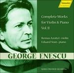 Opere per Violino e Pianoforte - CD Audio di George Enescu