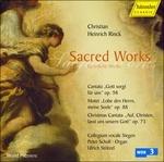 Opere Sacre - CD Audio di Johann Christian Heinrich Rinck