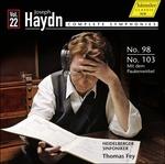 Sinfonie vol.22 - CD Audio di Franz Joseph Haydn,Thomas Fey