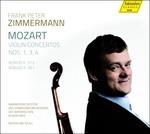 Opere per violino e orchestra - CD Audio di Wolfgang Amadeus Mozart,Frank Peter Zimmermann