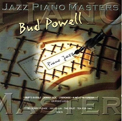 Jazz Piano Masters - CD Audio di Bud Powell
