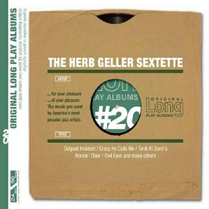 The Herb Geller Sextette - CD Audio di Herb Geller