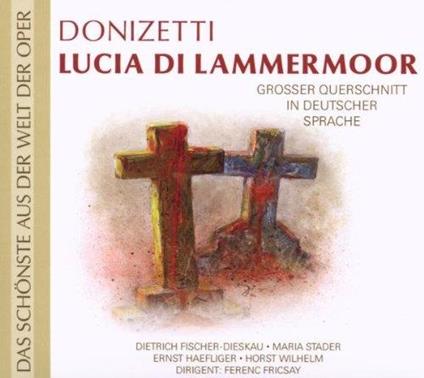 Lucia Di Lammermoor - CD Audio di Gaetano Donizetti,Dietrich Fischer-Dieskau