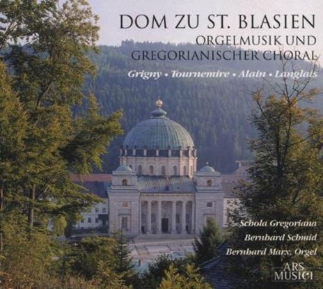 Dom Zu St. Blasien. Musica per organo e coro gregoriano - CD Audio di Schola Gregoriana Rottenburg,Bernhard Marx