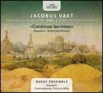 Continuo Lacrimas - CD Audio di Jacobus Vaet