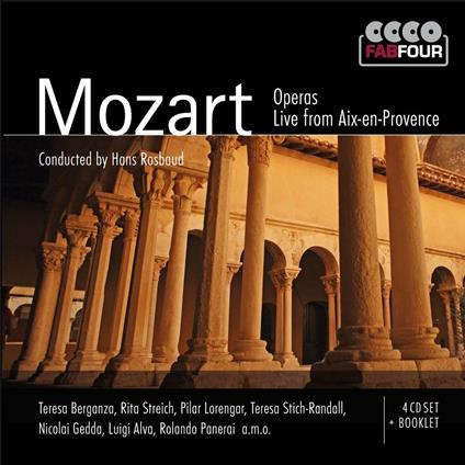 Opera. Live in Aix-en-Provence - CD Audio di Wolfgang Amadeus Mozart